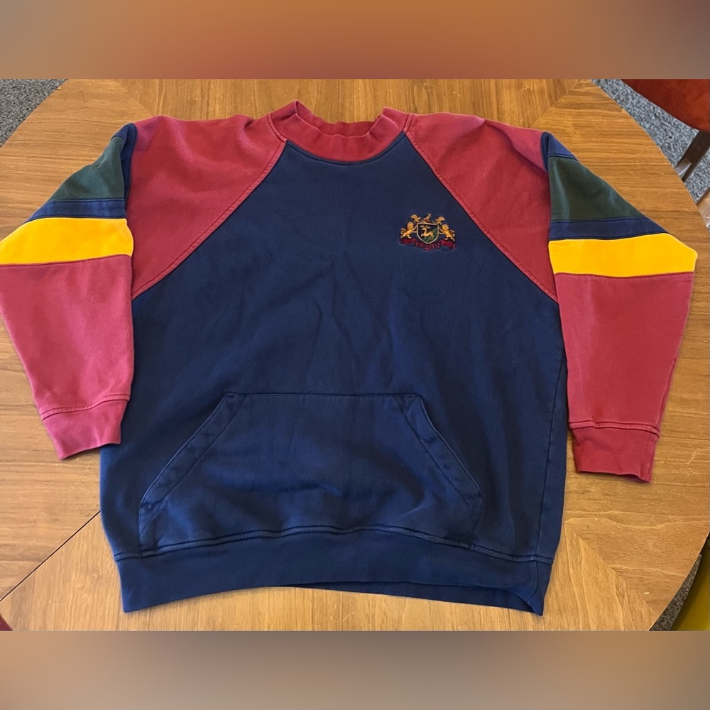 Vintage 90s IZOD Color-Block Crewneck